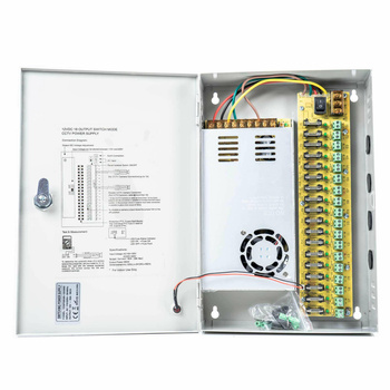 Zasilacz PNI CCTV STC30A 12V-30A 18wyjść