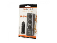 Rozdzielacz Gniazd Forever 3W1+Kabel Usb