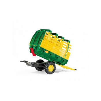 Przyczepa Rolly Toys Hay Wagon zielona