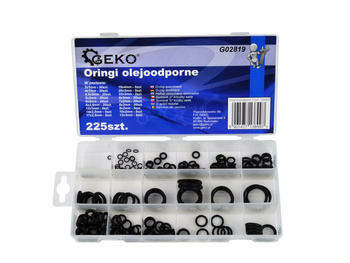 Zestaw 0-ring oringi 225szt olejoodporne