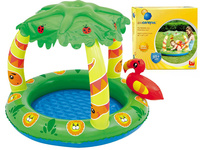 Brodzik Dmuchany Dżungla Z Daszkiem Best