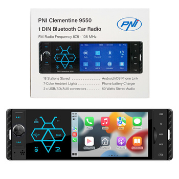 Radio Samochodowe Pni 9550 MP5  1Din 4` 