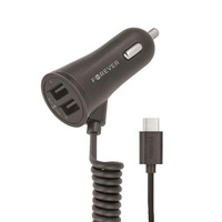 Ładowarka samochodowa USB typ-c + 2xusb