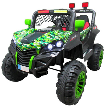 Samochodzik Autko  Buggy 4x4 zielony