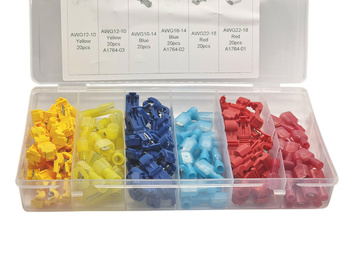 Zestaw 120szt szybkozłączy samochodowych