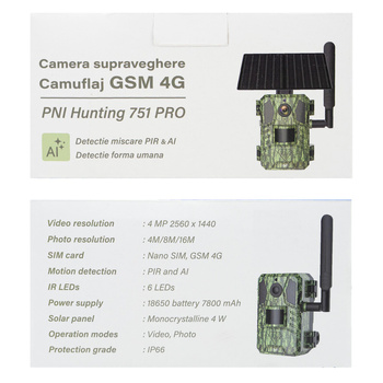 Kamera myśliwska PNI Hunting 751 PRO    