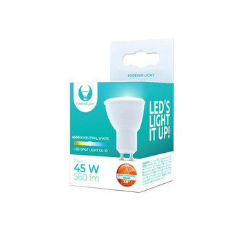 Żarówka LED GU10 7W 230V 4500K 565lm 38°