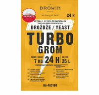 Drożdże gorzelnicze Turbo Browin 24h180g