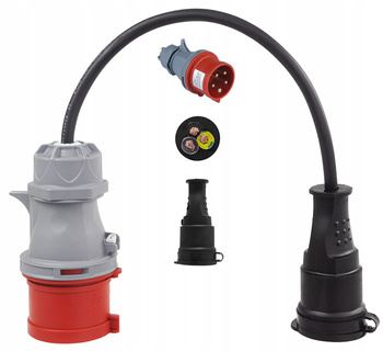 Adapter Siłowy Redukcja Przejściówka 16A
