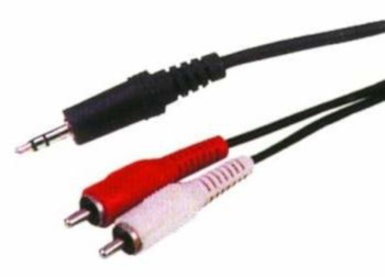 Kabel Jack 3,5-2X Rca 15M