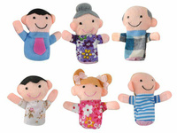 Zestaw pacynek - 6szt.