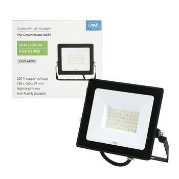 Reflektor LED PNI GreenHouse WS51 50W,  