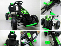Gokart Na Pedały,Pompowane Koła G8 G18  
