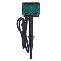 Podwójne gniazdo ogrodowe Dt10