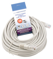 Kabel Utp Cat 5E Patchcord 15M Szary