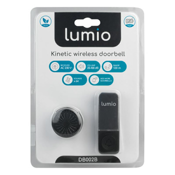 Dzwonek bezprzewodowy kinetyczny,       