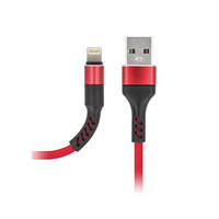 Kabel USB IphoneLightning Maxlife 2A red