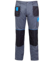 Spodnie Szaro-Niebieskie Bawełna Xl