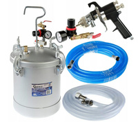 Agregat malarski - zbiornik ciś. lak. 8l