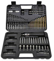 Zestaw osprzętu wiertła i bity 110el