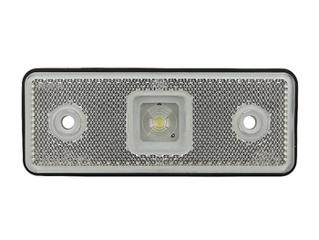 Lampa obrysowa LED wpuszczana biała