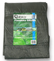 Plandeka 6x8m gruba/zielona G70342