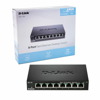 PNI-SWDS108 switch D-link DLK S108 8port