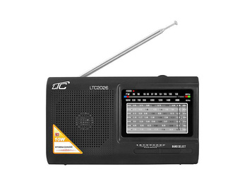 Radio Przenośne Am/Fm 2026 Wilga czarne